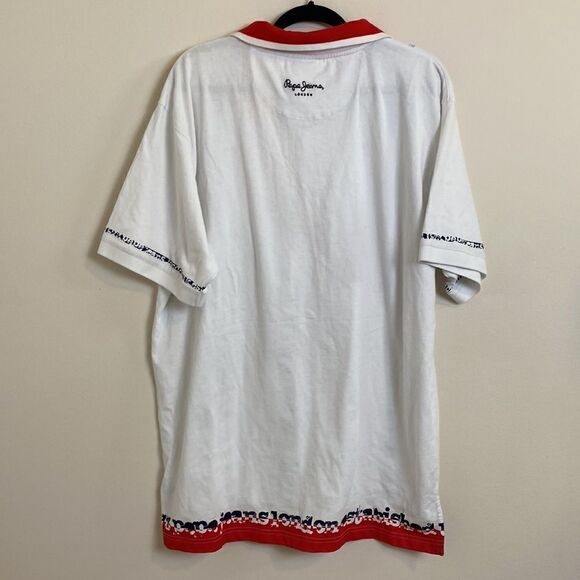Pepe Jeans Short Sleeve Polo Shirt 2XL - Picture 4 of 8